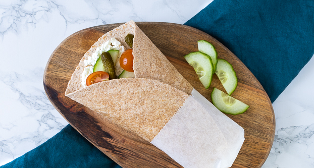 Snelle Lunch Wrap - Lekker En Gezond Recept